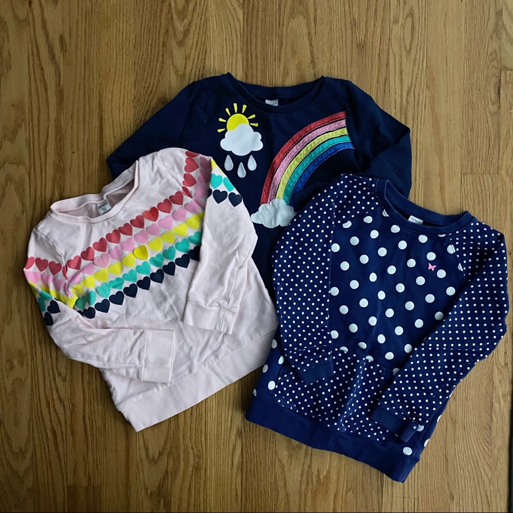 Bundle of Carter’s Sweatshirts
